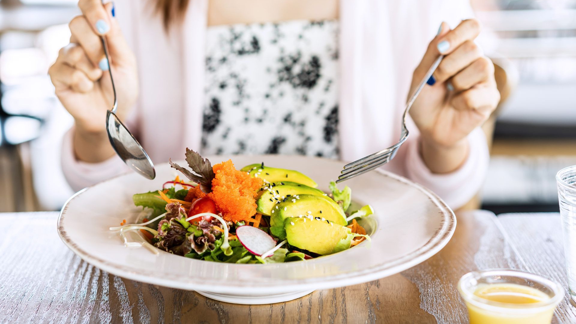 Assiette de légumes colorés